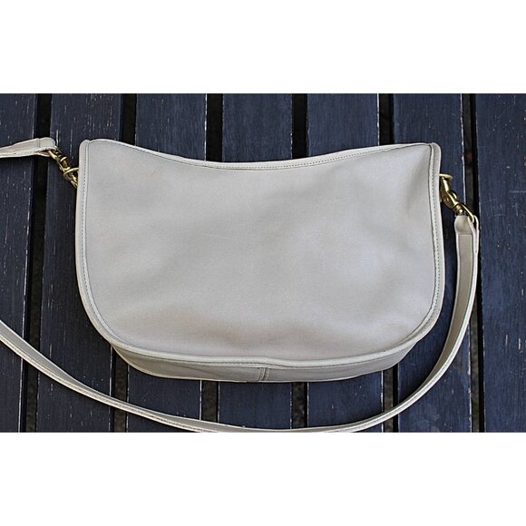 Coach Vintage - Beautiful - Swinger Crossbody 4040 in Bone, Almost Unused! 80s - Picture 11 of 12